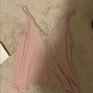 american eagle soft and sexy lace tank top
